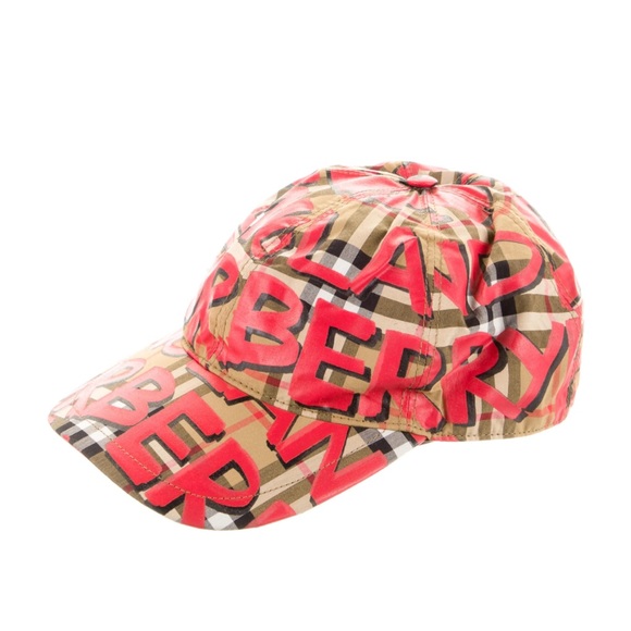 Burberry Graffiti print baseball hat - Picture 2 of 6
